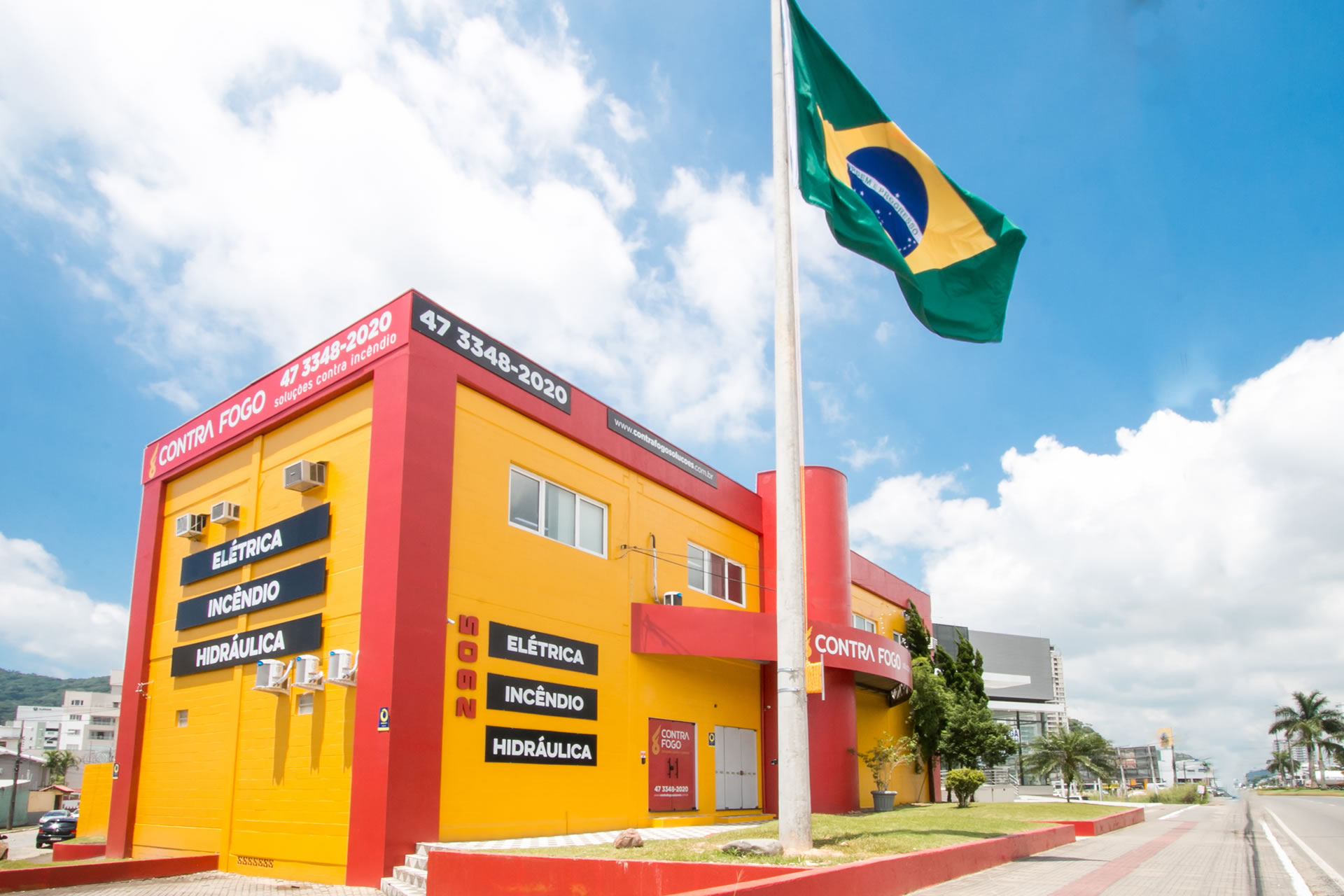 Grupo Contra Fogo inaugura centro logístico em Itajaí, única no gênero em Santa Catarina