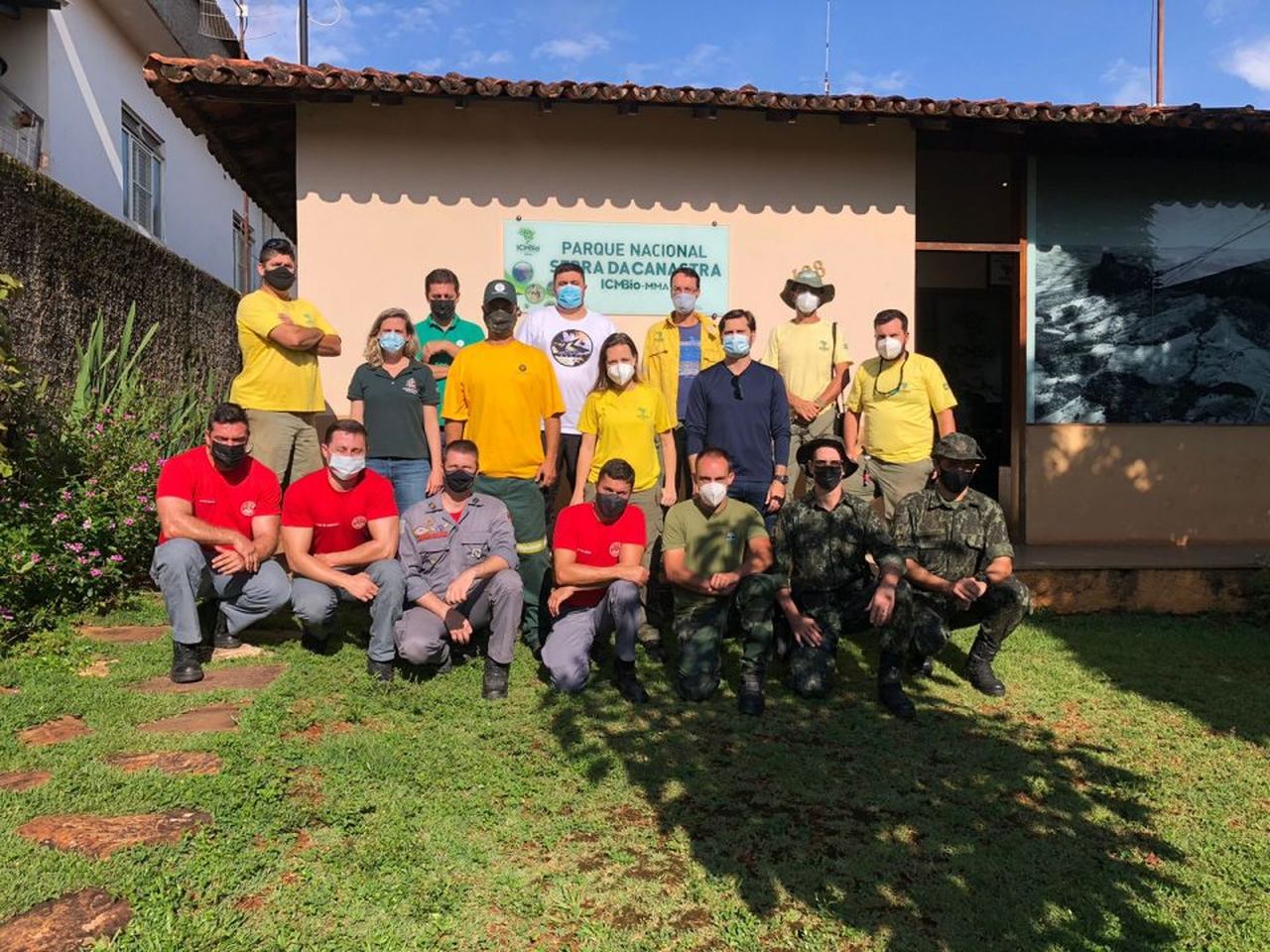 Comitiva da Operação Corta Fogo troca experiências na Serra da Canastra - Revista Incêndio