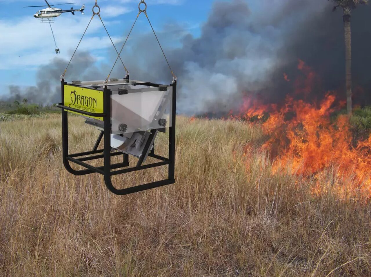 Sling Dragon: tecnologia aérea é usada na queima prescrita - Revista Incêndio